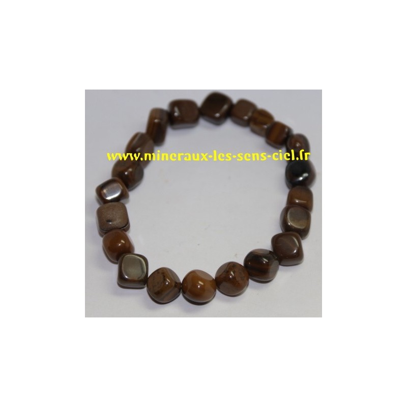 Bracelet Nuggets Bronzite