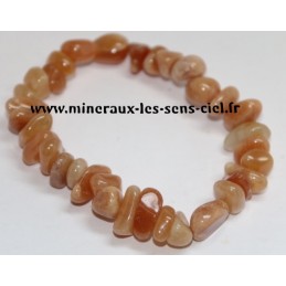 Bracelet nuggets Aventurine rouge