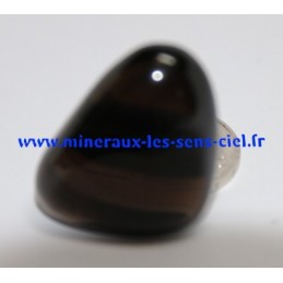 Obsidienne Lamelle transparent pierre roulée