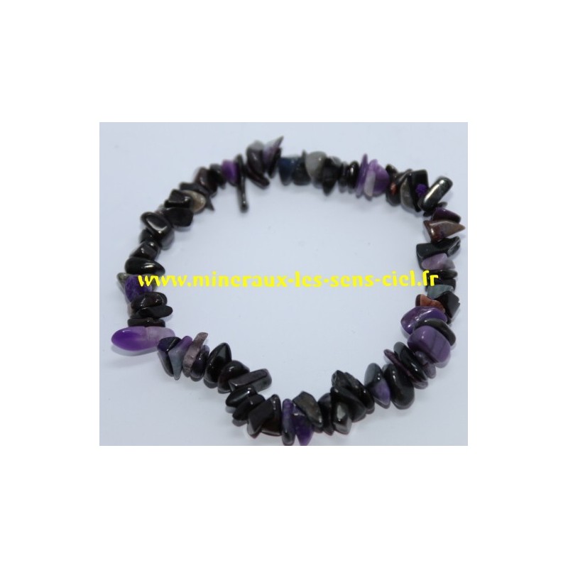 Bracelet Baroque pierre Sugilite