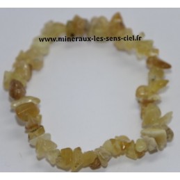 Bracelet Baroque Opale jaune