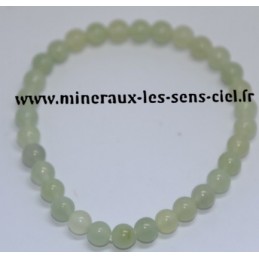 Bracelet Boules 6mm en Jade