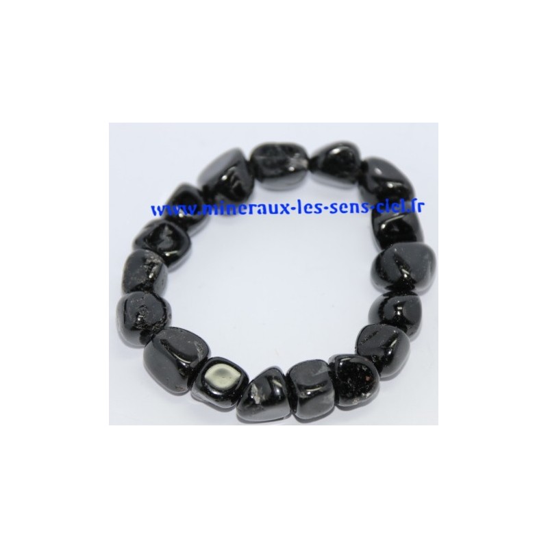 Bracelet Nuggets Tourmaline Noire