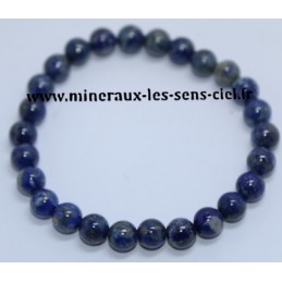 Bracelet Boules 8mm Lapis Lazuli