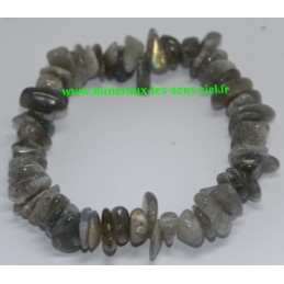 Bracelet Baroque Labradorite Poli