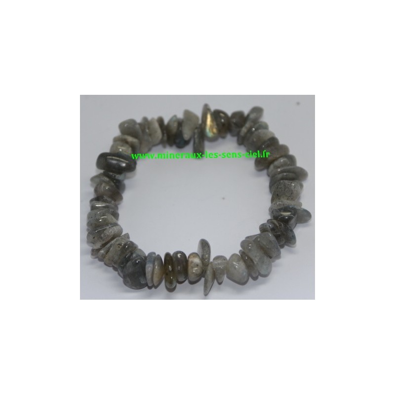 Bracelet Baroque Labradorite Poli