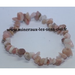 Bracelet Baroque Opale Rose