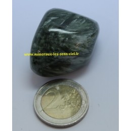 Séraphinite pierre roulée 40gr