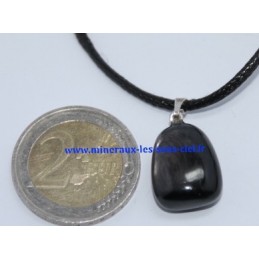 Pendentif Hypersthène belière argent