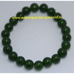 Bracelet Boules 8mm Jade Tapei