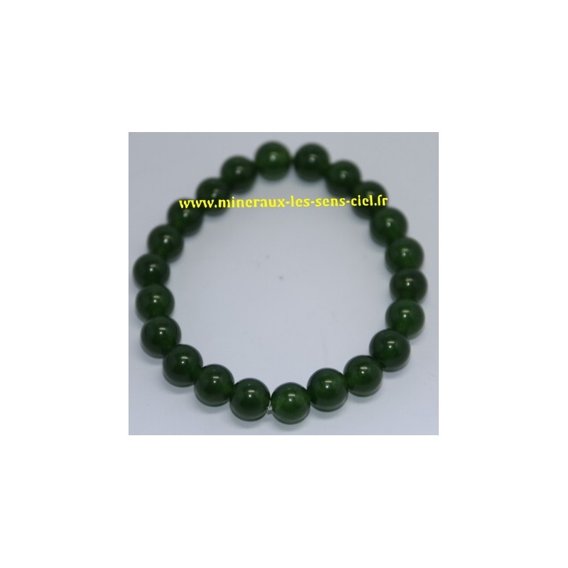 Bracelet Boules 8mm Jade Tapei