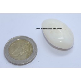 Opale Blanc pierre roulée