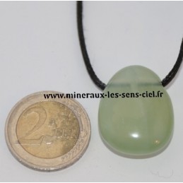 Pendentif goutte Jade Vert