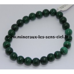 Bracelet Boules 8mm Malachite