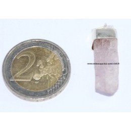 Pendentif Kunzite sur Argent