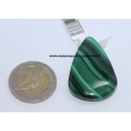 Pendentif Cabochon Malachite