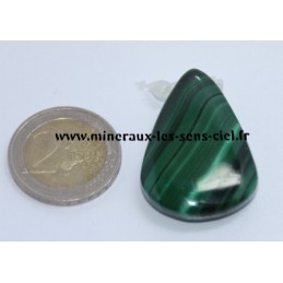 Pendentif Cabochon Malachite