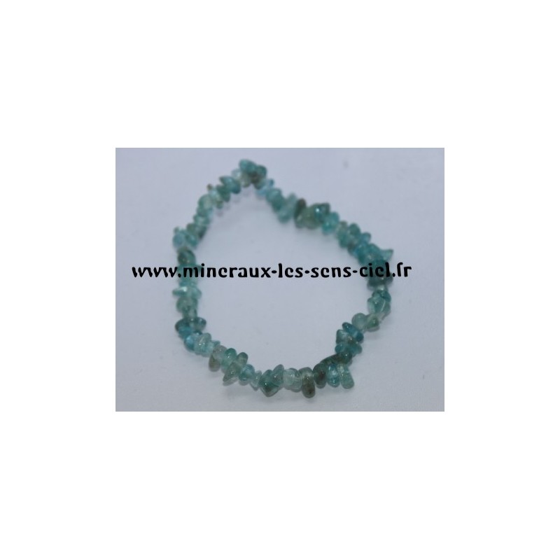 Bracelet Baroque Apatite Bleue