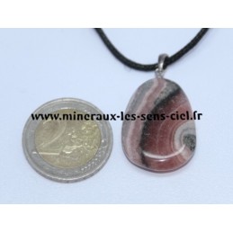 Pendentif  Plat Rhodochrosite 