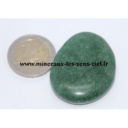 Jade Vert d'Afrique galet pierre roulée