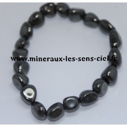 Bracelet Nuggets Hématite