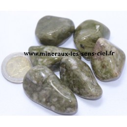 Epidote Flocon de neige