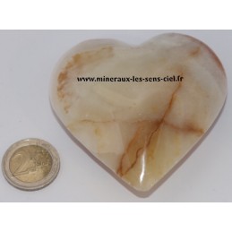 Coeur Onyx Marbre 7,5 cm 