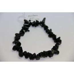 Bracelet Baroque Obsidienne Noire