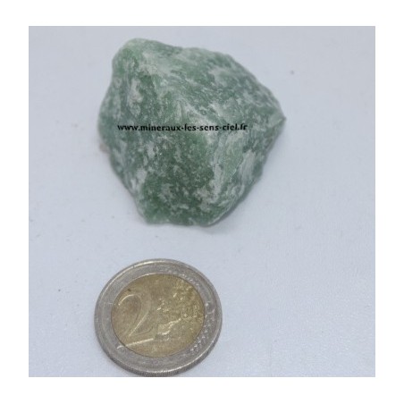 Pierre Brute Aventurine Verte – 4 à 6 Cm, Environ 35g