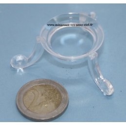 Support PVC pour sphère diamètre 30