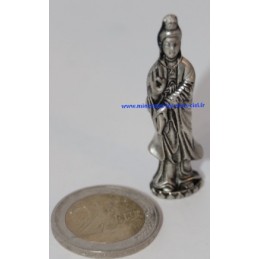 Kwan Yin en étain