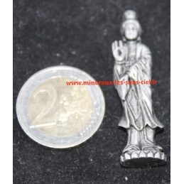 Kwan Yin en étain