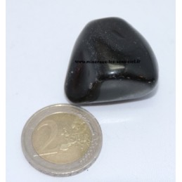 Agate Noire pierre roulée