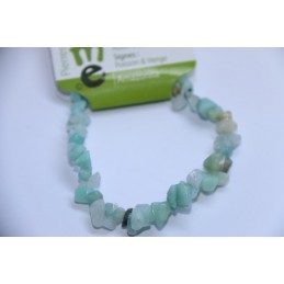 Bracelet Baroque en Amazonite