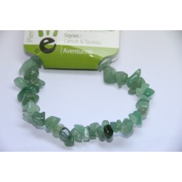 Bracelet Baroque Aventurine verte