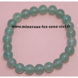 Bracelet Boules 8mm Aventurine verte