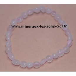 Bracelet Nuggets Quartz Rose