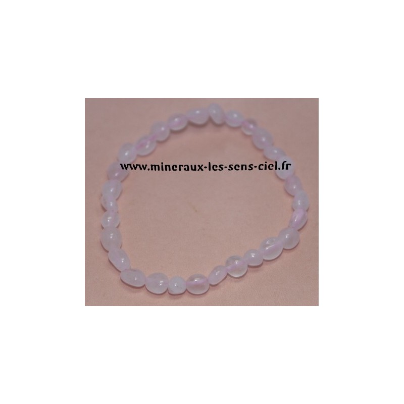 Bracelet Nuggets Quartz Rose