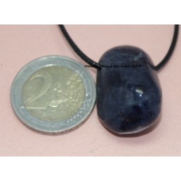 Pendentif goutte Iolite