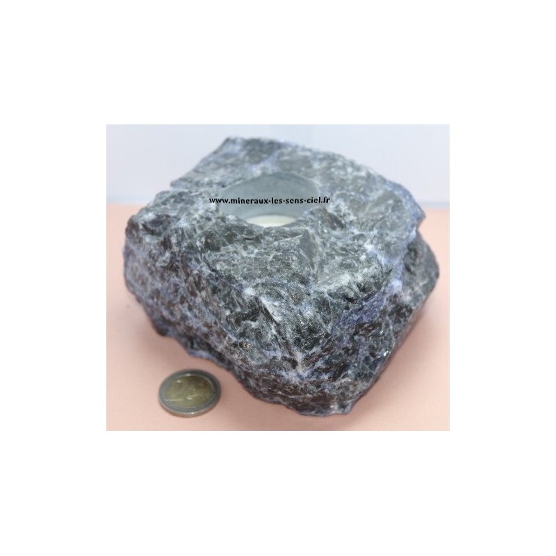 Bougeoir en Sodalite 1,28kg