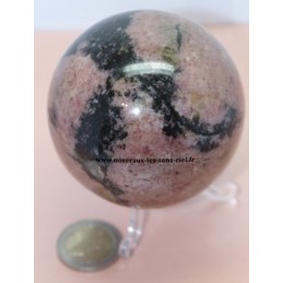 Sphère Rhodonite 690gr - Diamètre 72mm