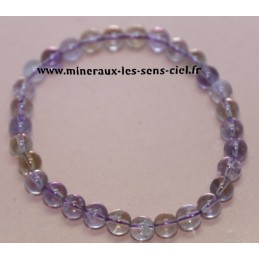 Bracelet Boules 8mm Amétrine