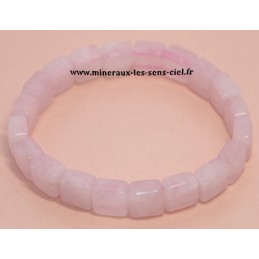 Bracelet Square Quartz Rose