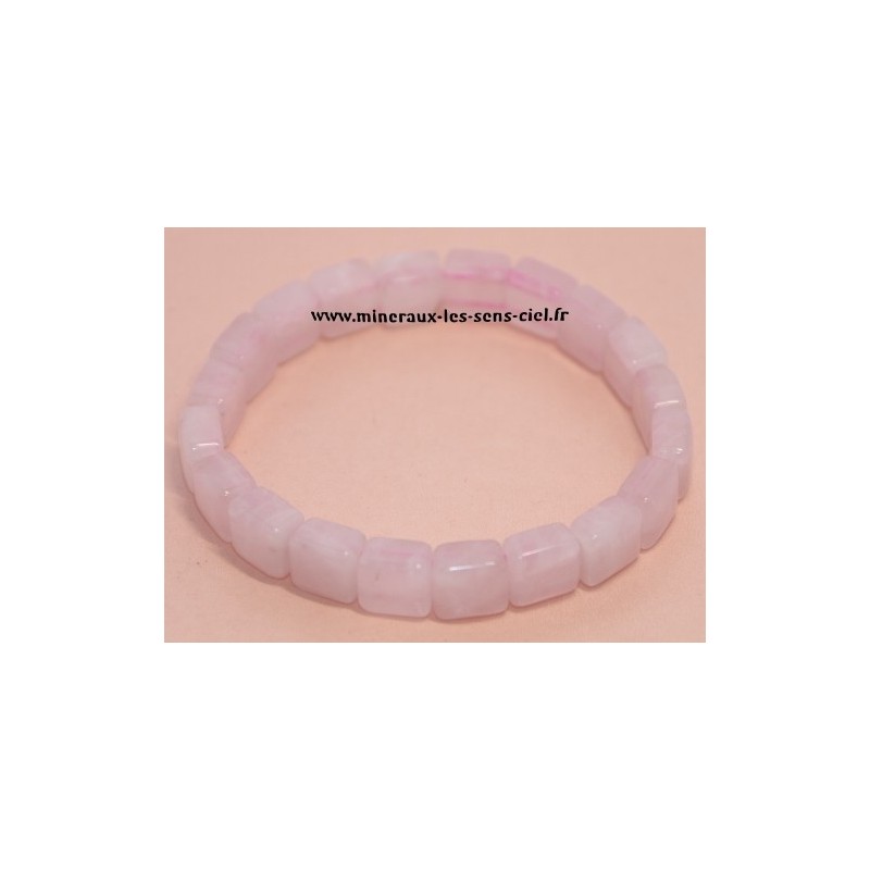 Bracelet Square Quartz Rose