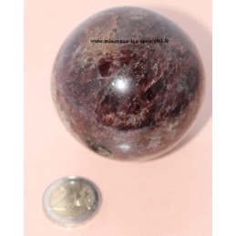 Sphère Rubellite diamètre 65mm - 480gr