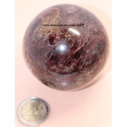 Sphère Rubellite diamètre 65mm - 480gr