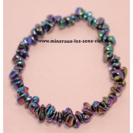 Bracelet Baroque Hématite Rainbow