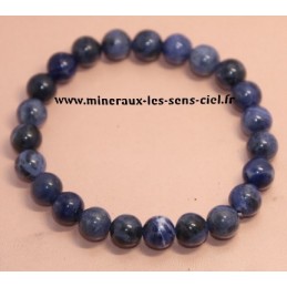 Bracelet Boules 8mm Sodalite