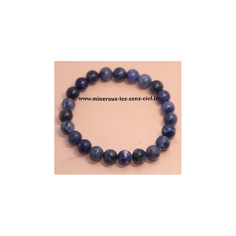 Bracelet Boules 8mm Sodalite