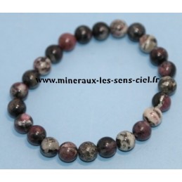 Bracelet Boules 8mm Eudialyte